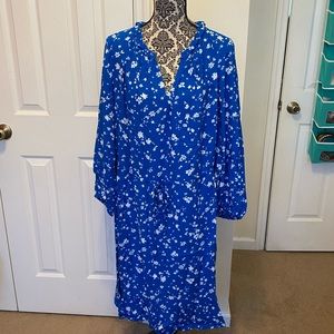 Draper James Floral Popover Dress